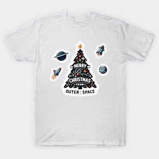 Cosmic Christmas Adventure T-Shirt